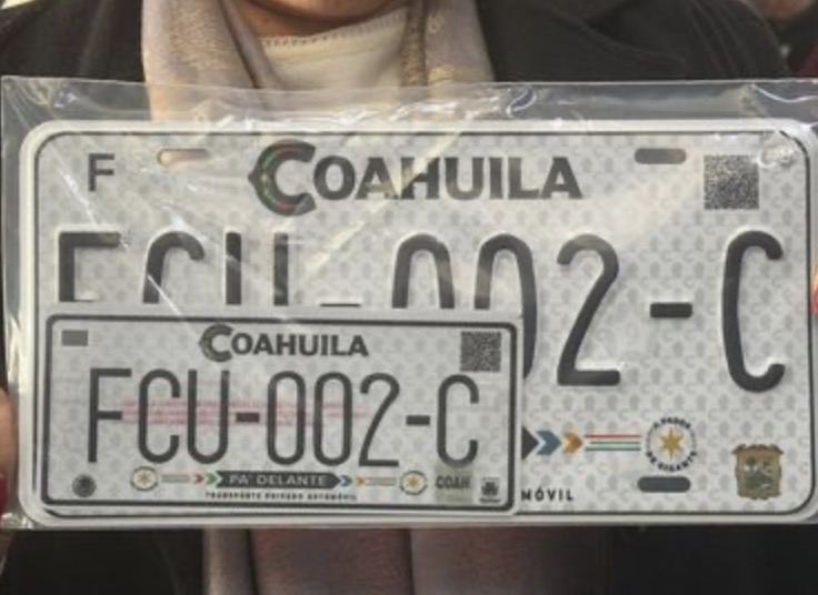 Conoce la FECHA LÍMITE para renovar tus placas en Coahuila